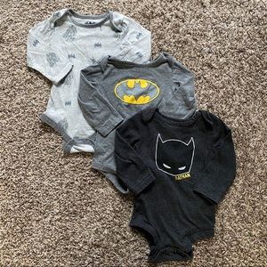 Batman Long Sleeve Onesie Bundle